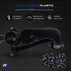 RHAOCZIYAUTO PA66 housing in engine bay highlights durable construction and heat resistance