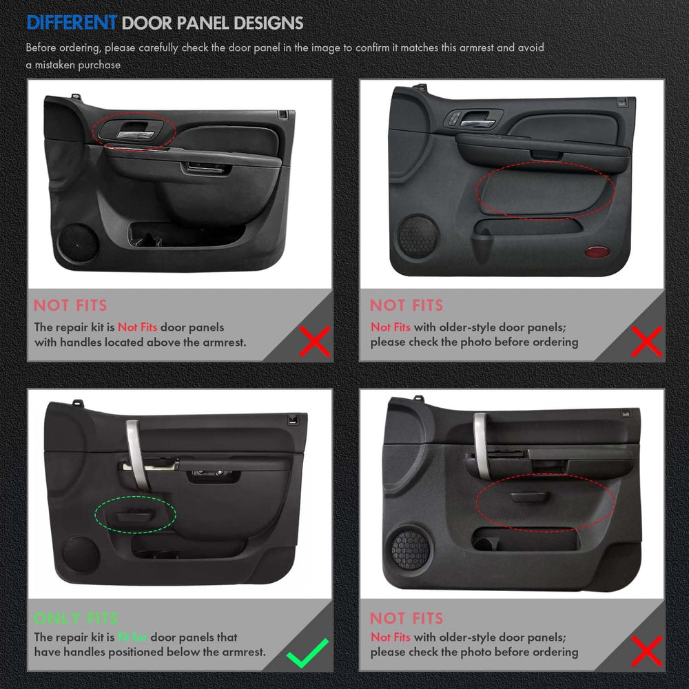 RHAOCZIYAUTO upgraded metal bracket keeps armrest sturdy during daily use.