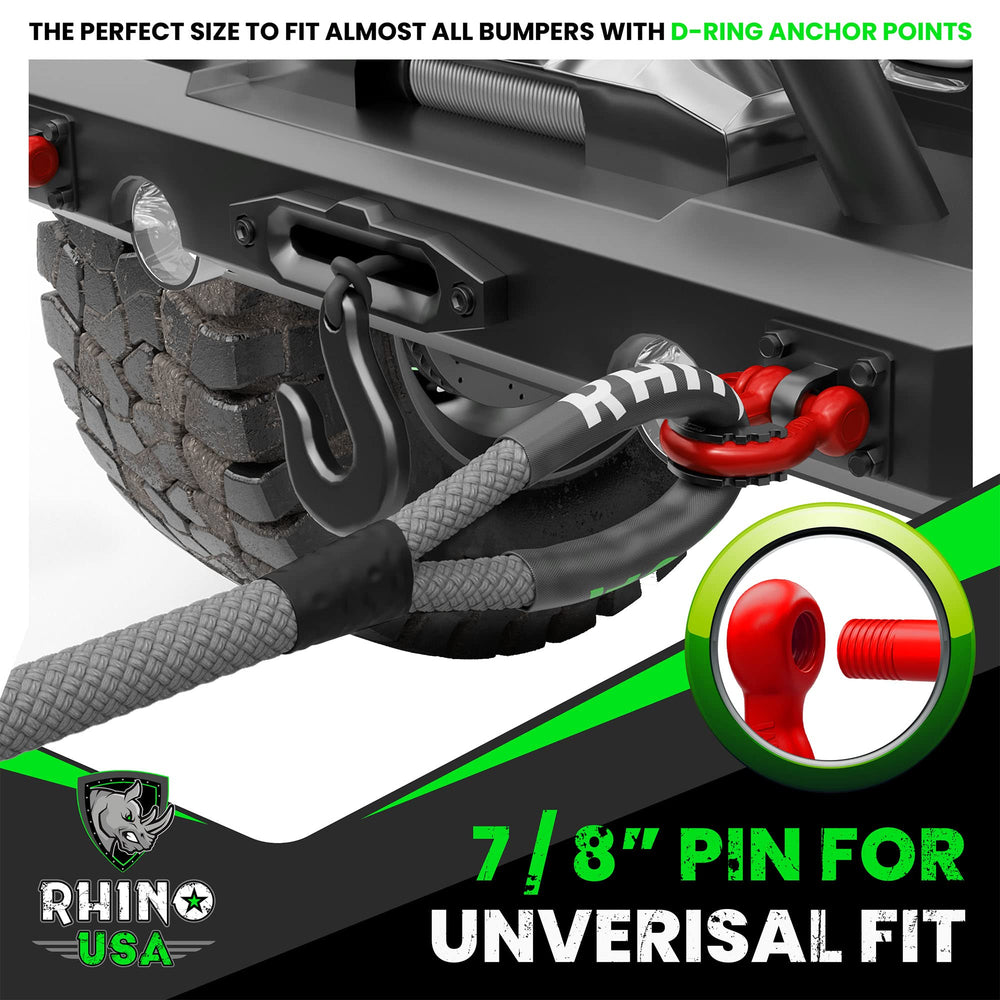 Rhino USA anti-rust chromoly steel with powder-coated finish for longevity.