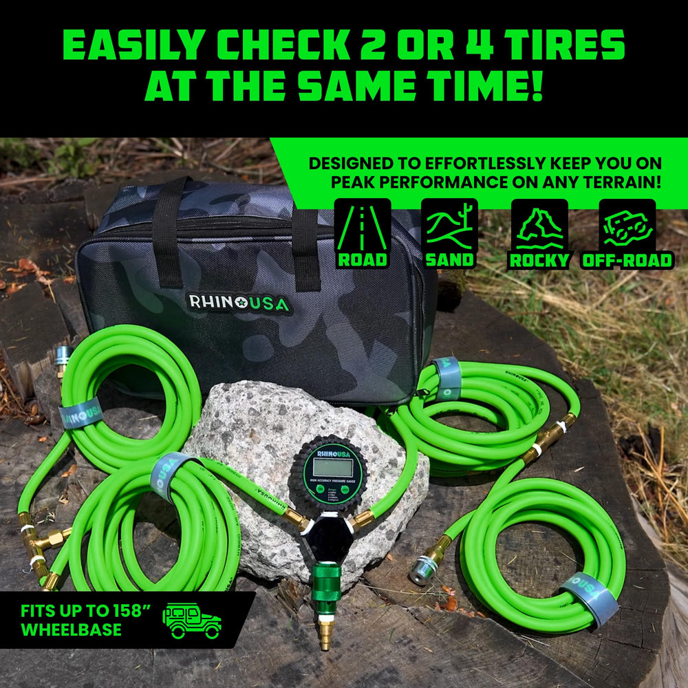Rhino USA built-in pressure release deflator helps quick, controlled deflation