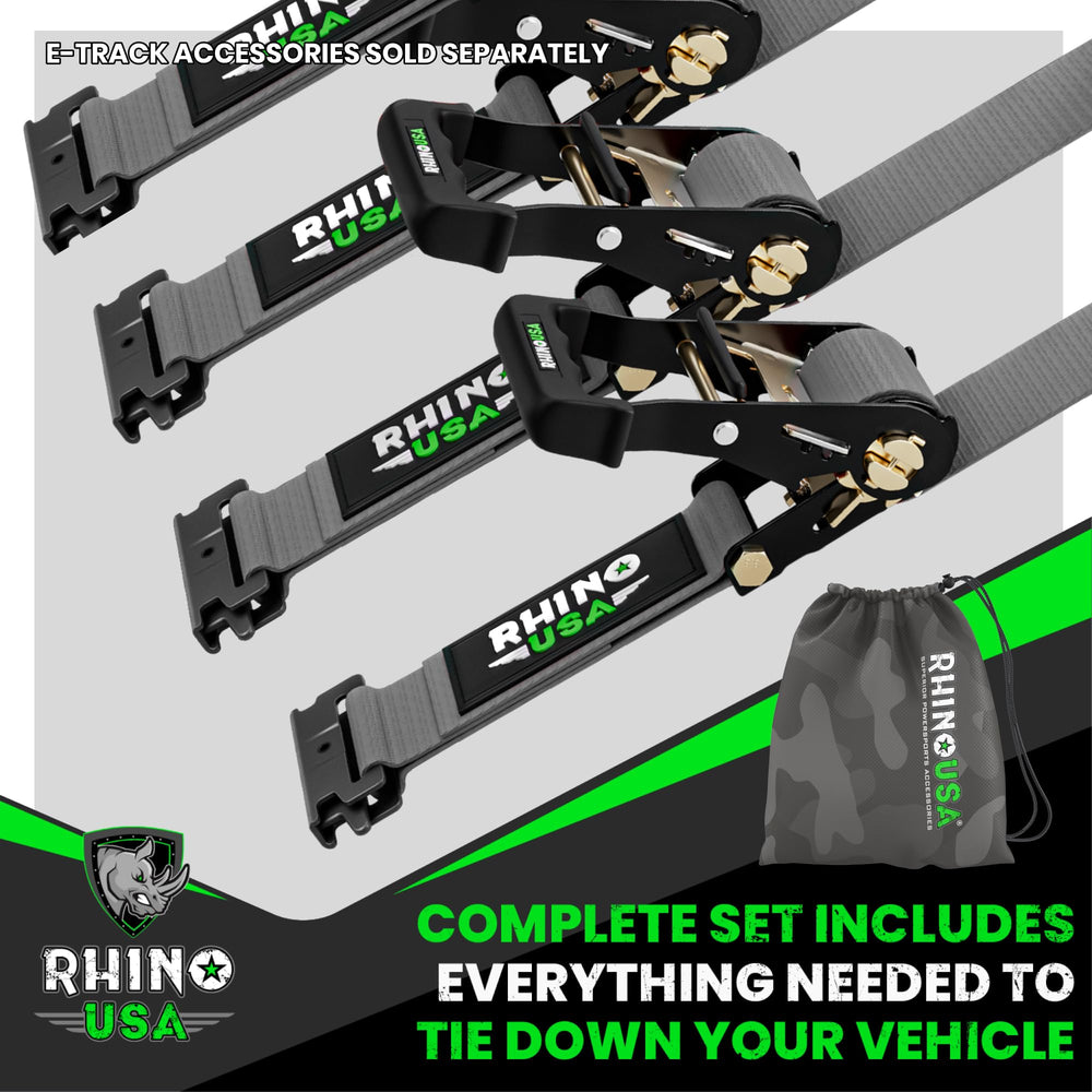 Rhino USA double-stud automatic locking fittings for reliable connection.
