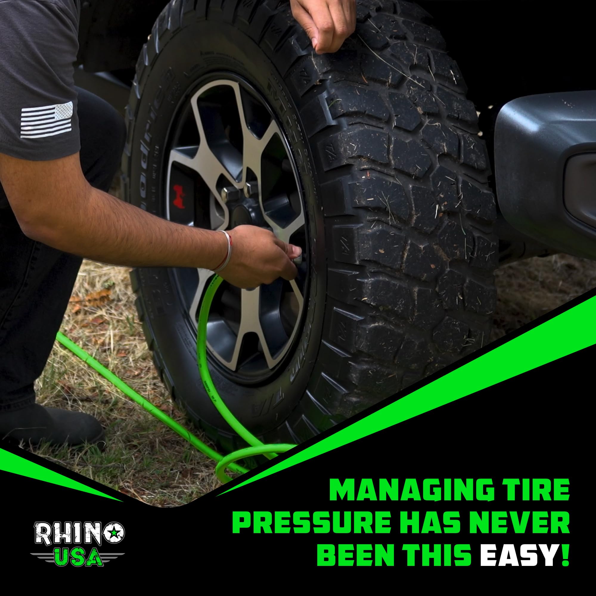 Rhino USA easy-installation kit with valves for fast on-site adjustments