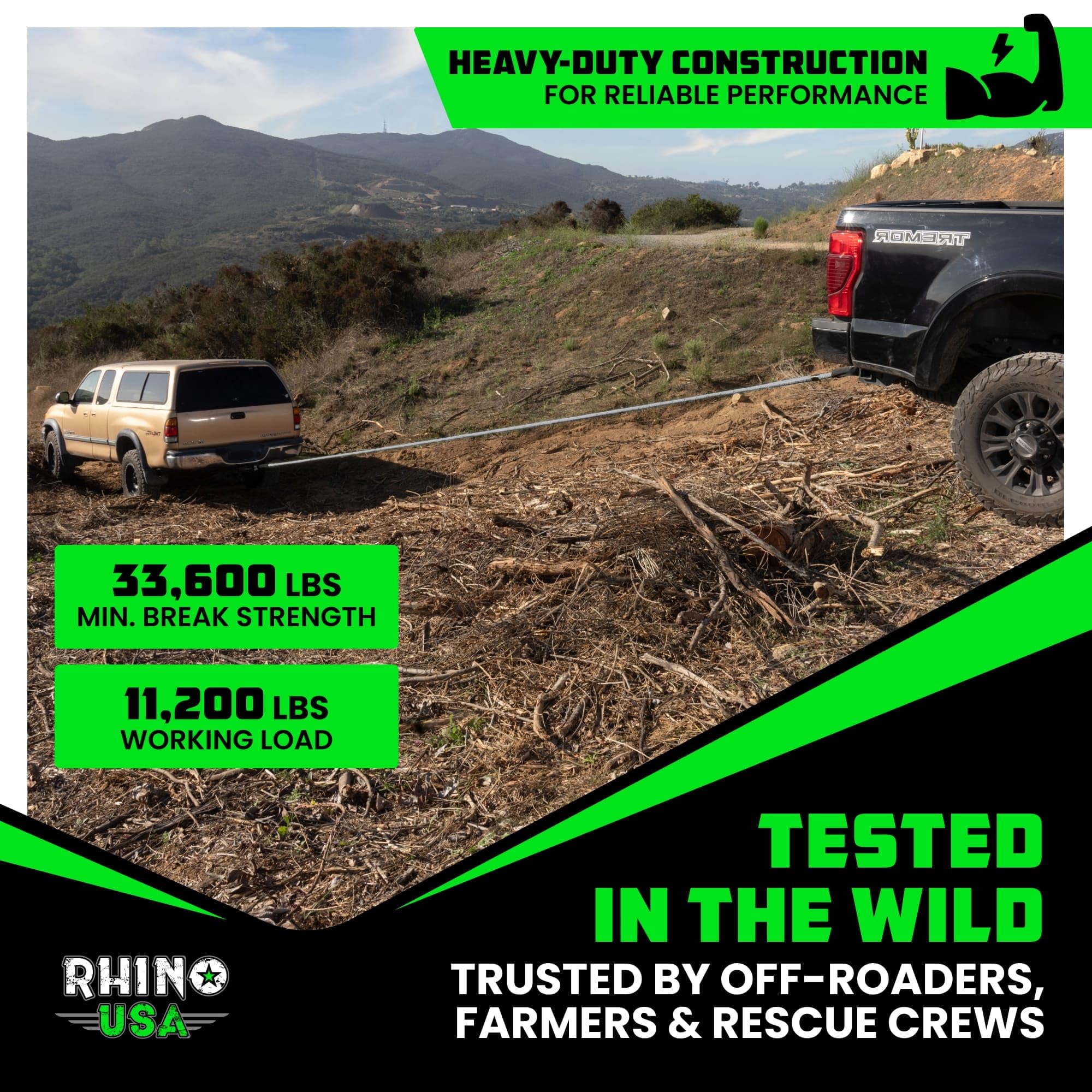 Rhino USA brand logo signals trusted American-made recovery gear.