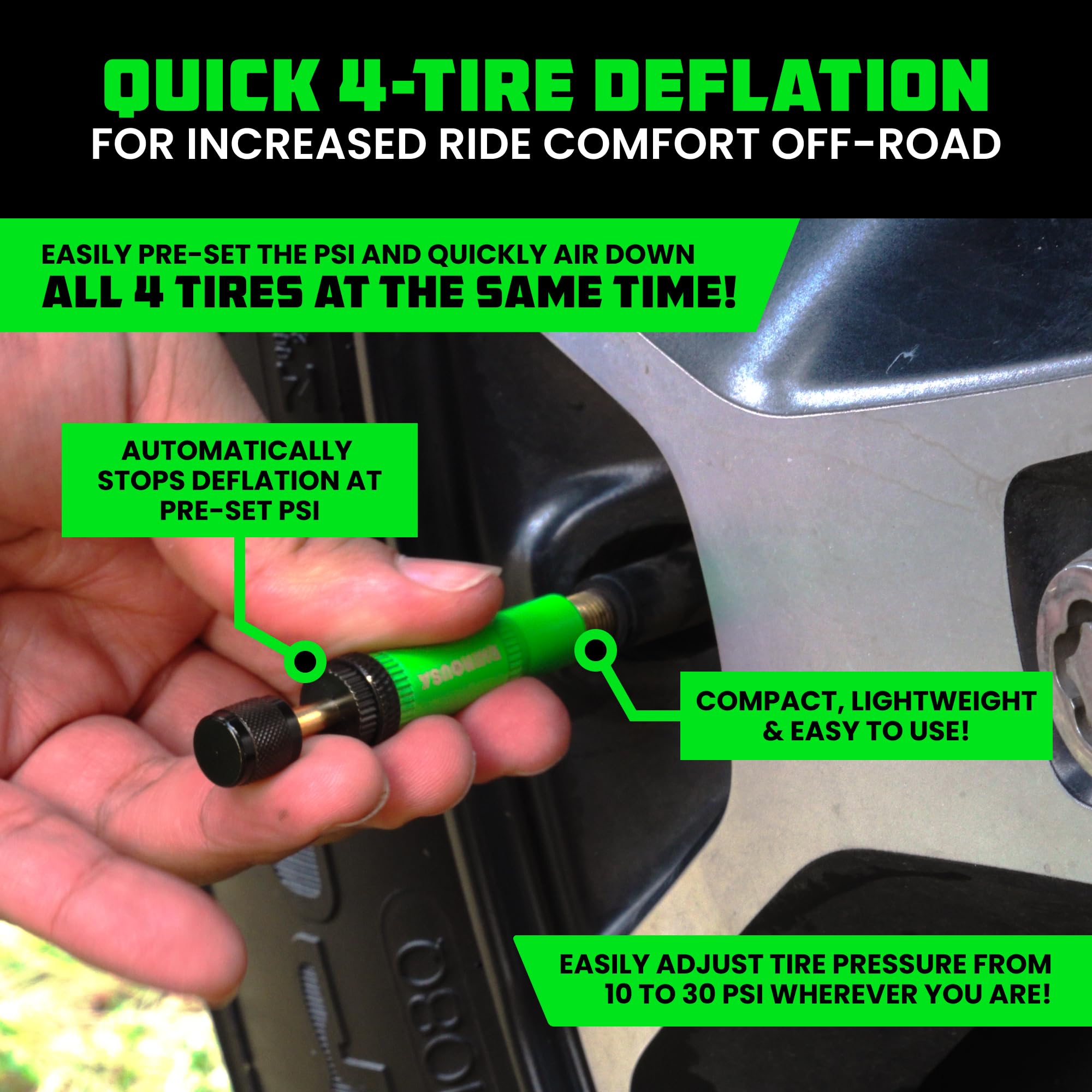 Rhino USA laser-etched PSI indicators for quick target checks