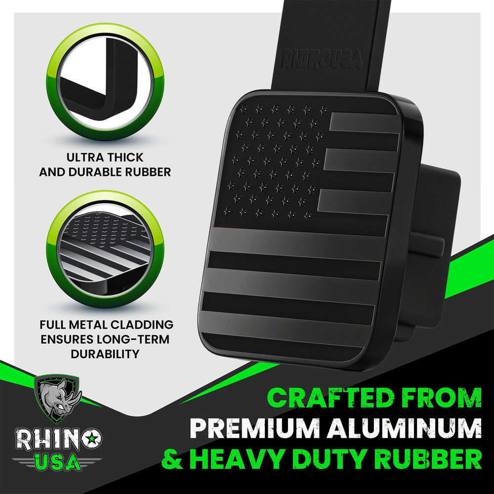 Protective hitch cover shields receiver from water and mud during trails