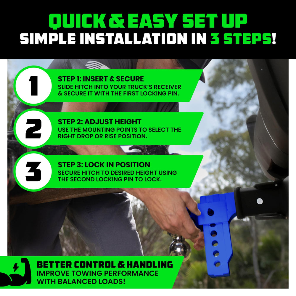 Compatible with popular pickups like F-150 and Ram 1500 for easy installation.