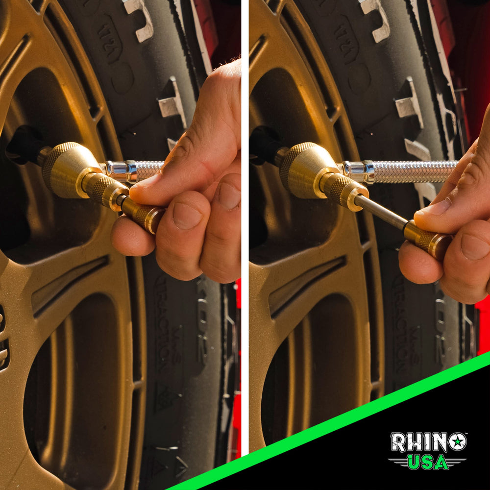 Rhino USA rapid tire deflators designed for off-road readiness