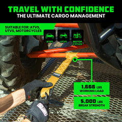 Rhino USA soft loop strap close-up durable polyester weave.