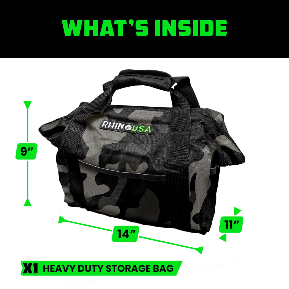 Rhino USA bag holds up to 120 lbs of gear in five pockets