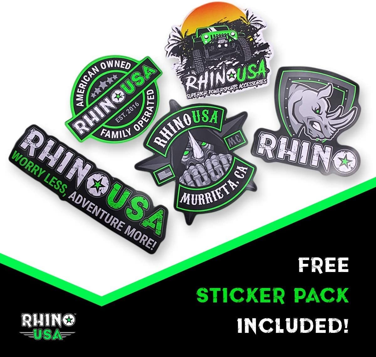Rhino USA vehicle recovery accessory ideal for towing and off-road tasks.