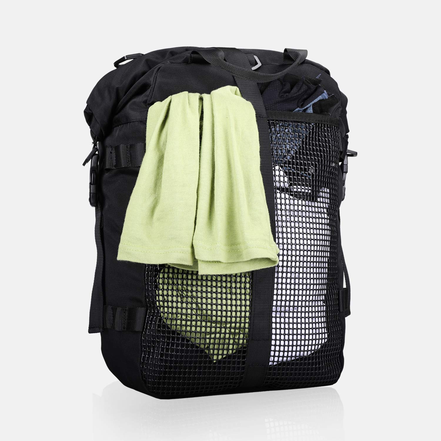 Rhinowalk multiple bag configuration demonstrates flexible cargo setup