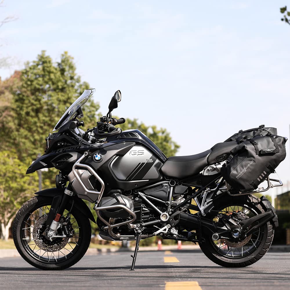 Rhinowalk saddlebags 48L quick assembly and collapsible storage
