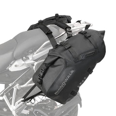 Rhinowalk saddlebags 48L closed side pannier keeps gear dry