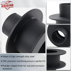 RiAiCiING rubber isolators reduce noise while maintaining ride comfort.