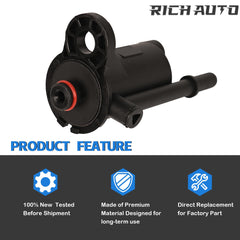 RICH AUTO fitment chart highlights broad vehicle compatibility for GM trucks and SUVs.