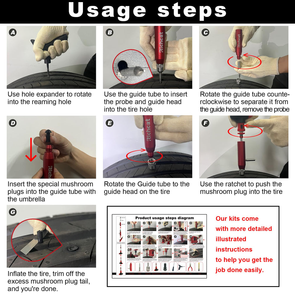 Richcat professional sealing tech demonstrates airtight plug fit