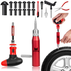 Richcat tubeless repair kit with mushroom plug for quick puncture sealing