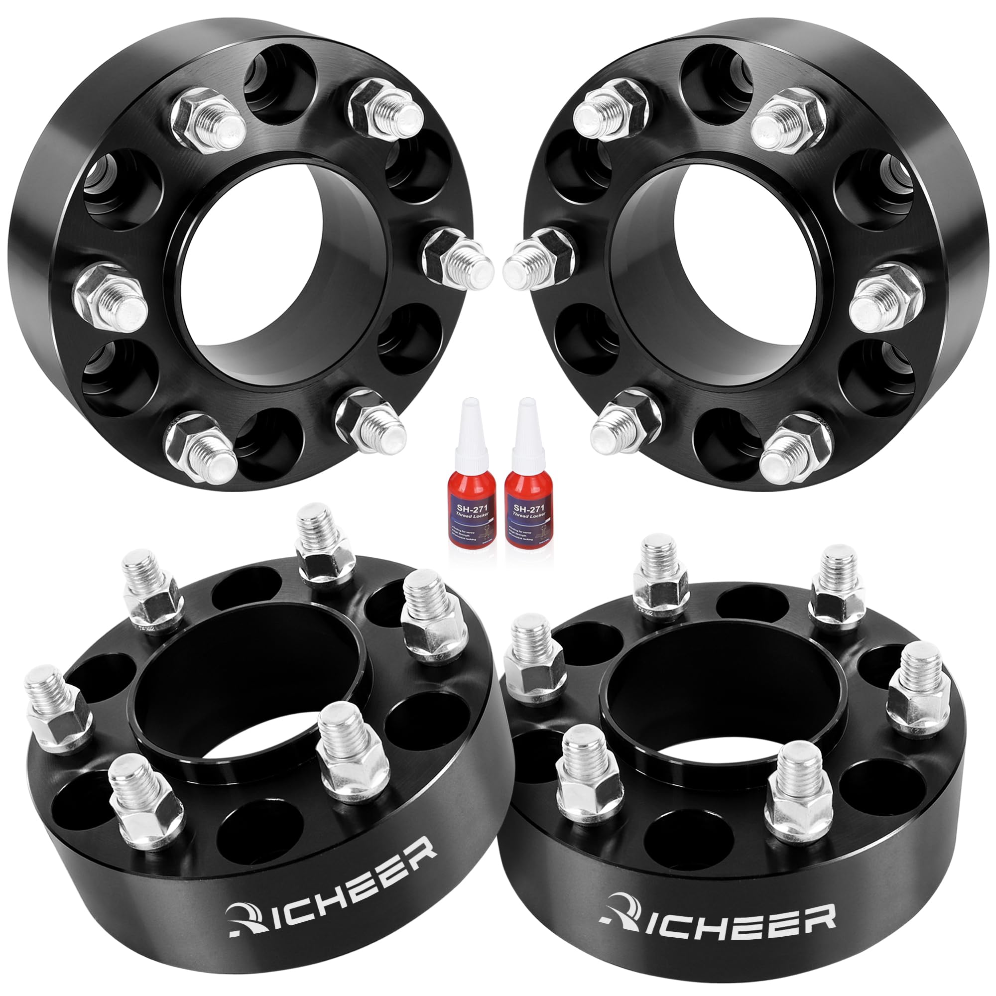 Richeer 2in spacer with 6x135 vehicle fit enhances stance and style