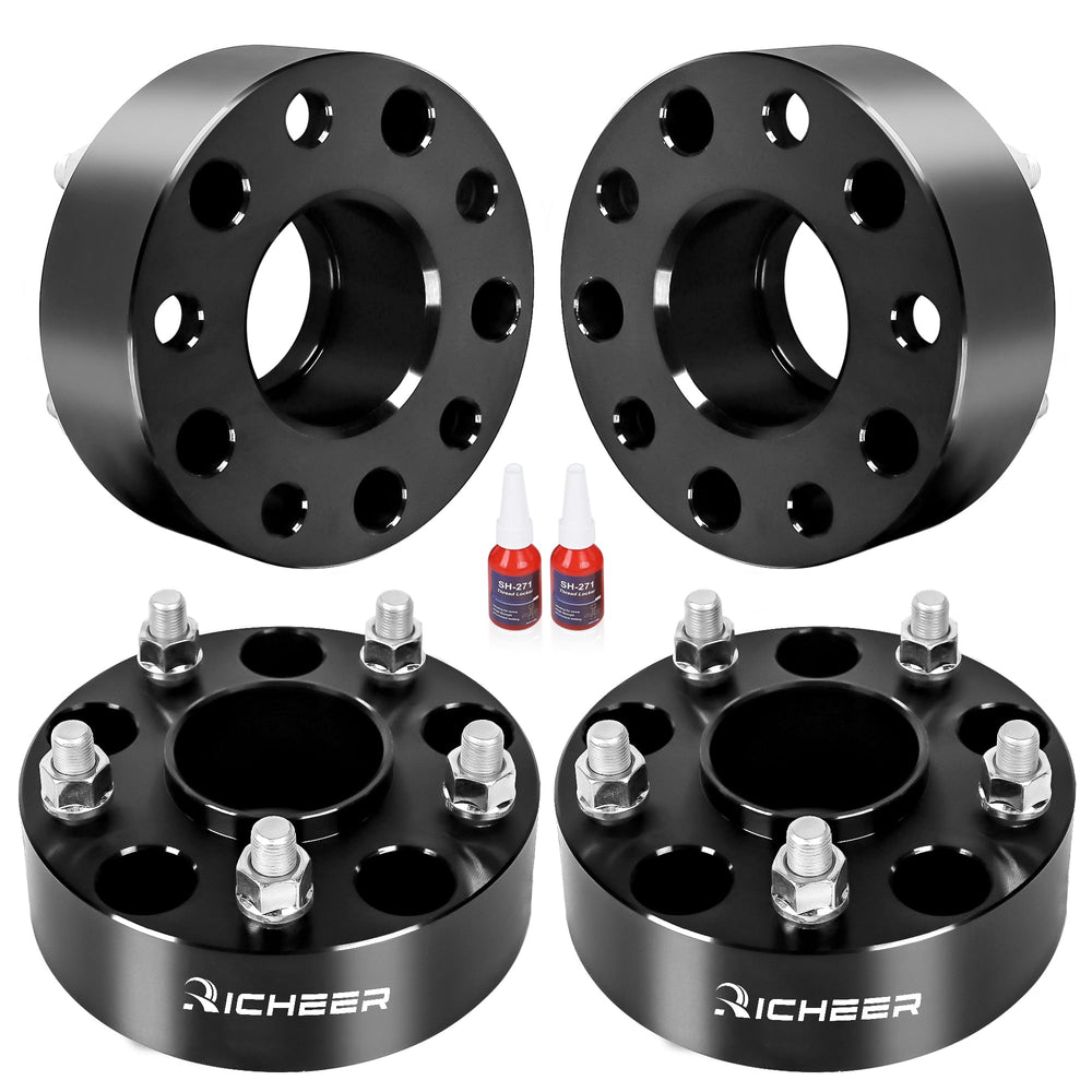 Richeer 2in spacer side profile showing wider stance
