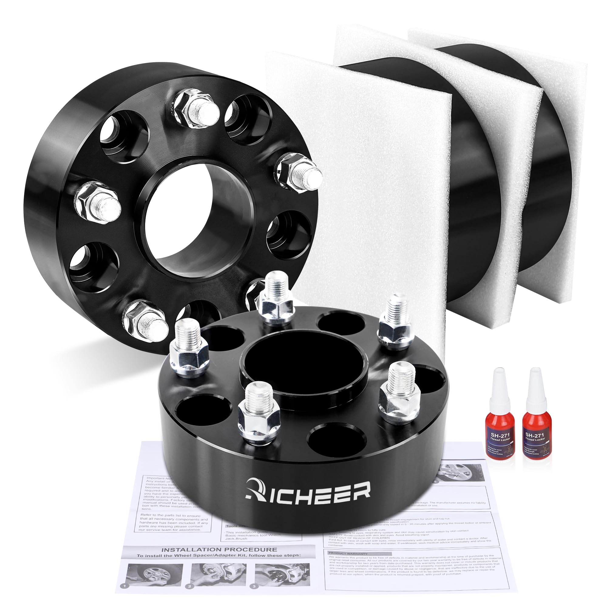 Richeer wider track improves traction and corner confidence on rugged roads.