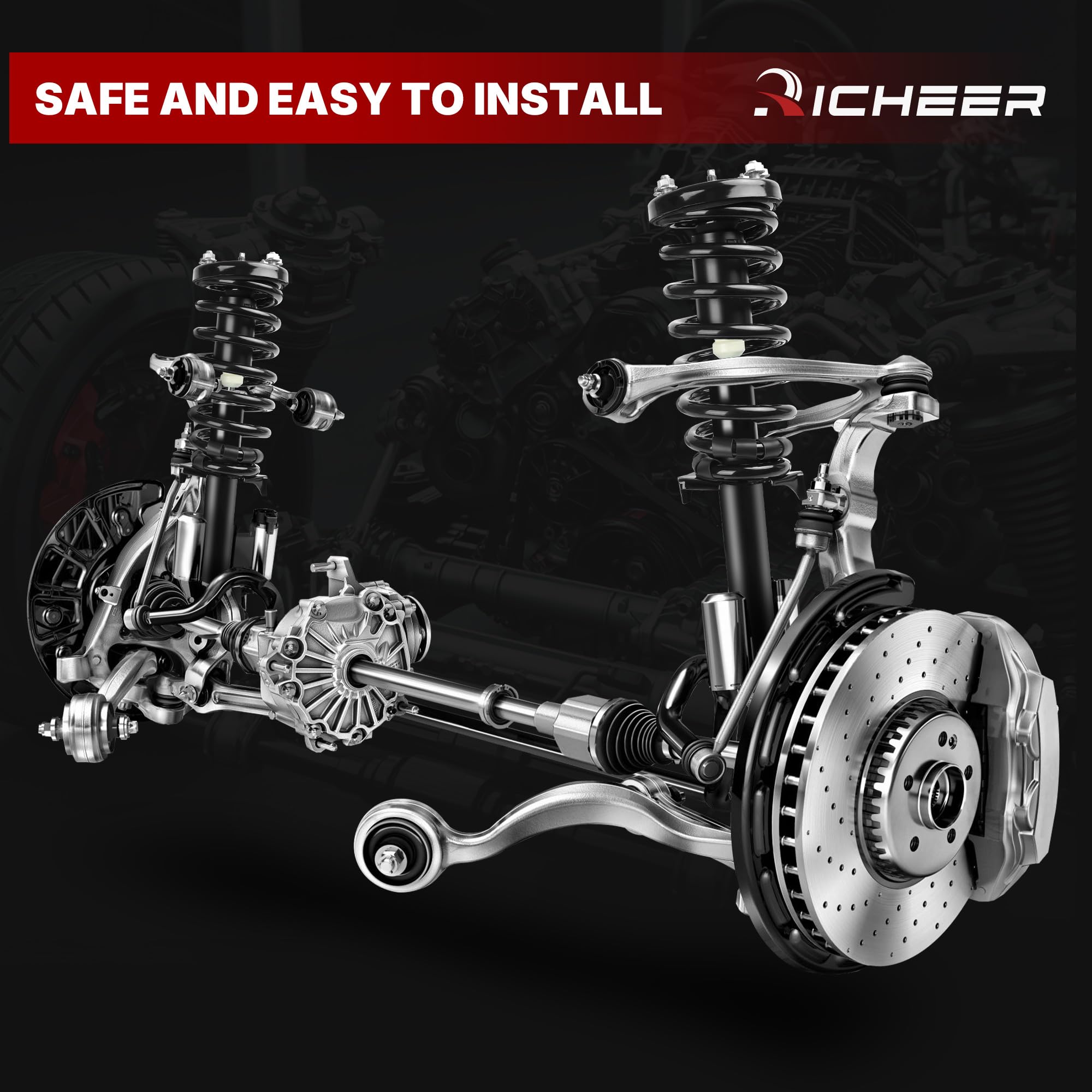 Richeer compatible with 2008-2012 Accord for straightforward installation