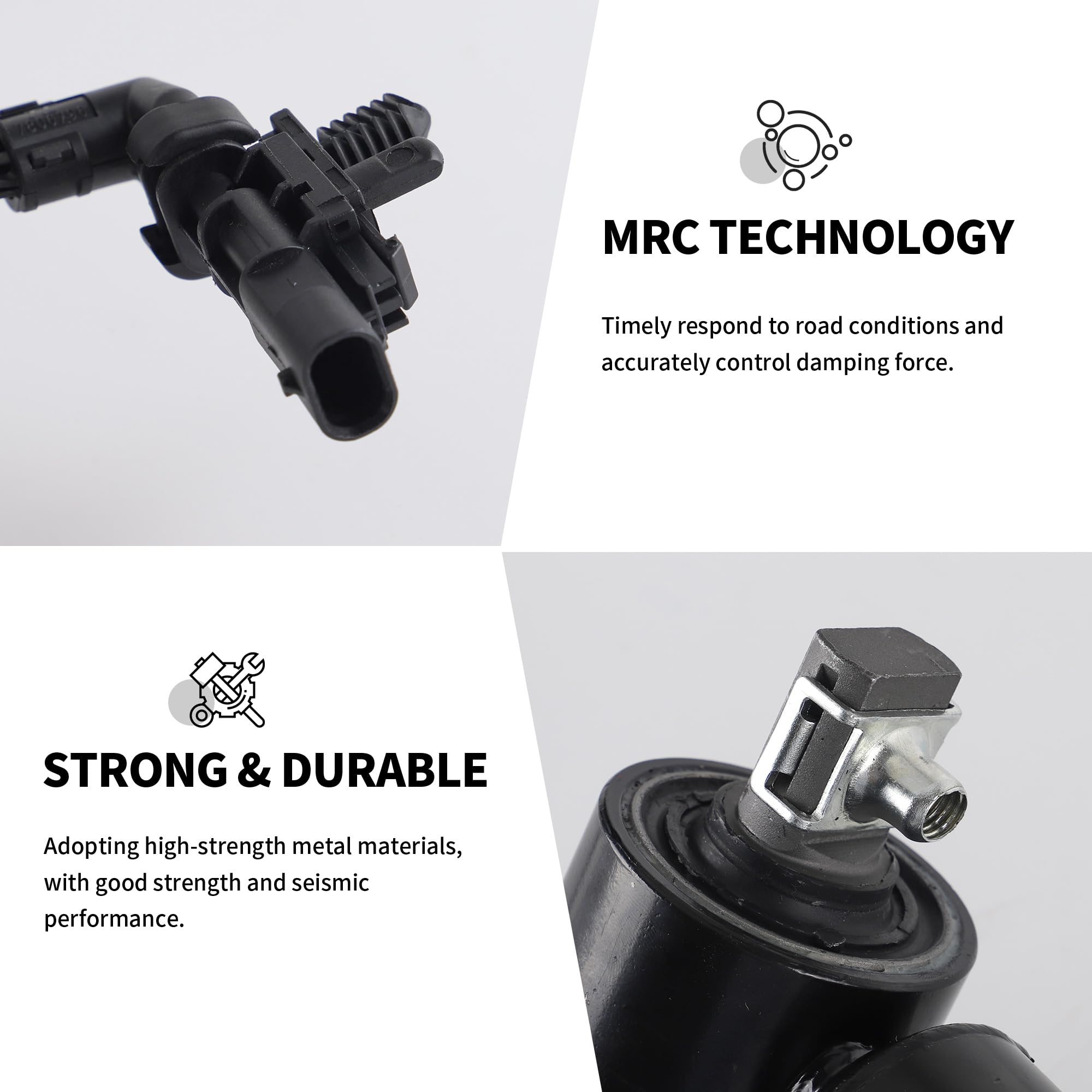 Richeer durable casing with welding design for long-lasting suspension components.