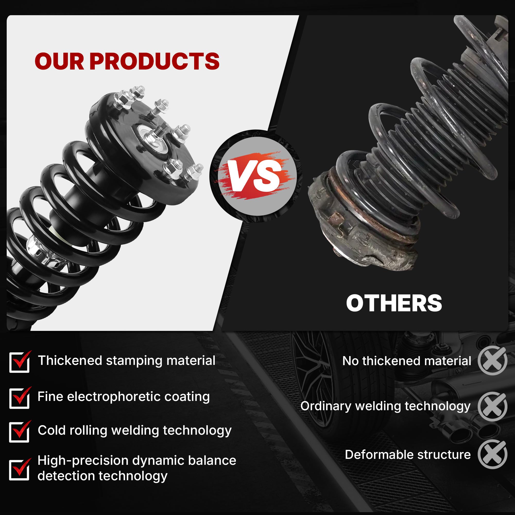 Richeer magnetic ride control MRC feature supports smoother damping response