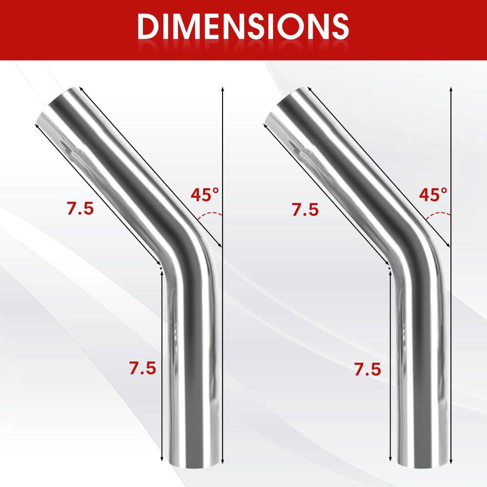 Richeer polished exhaust tube surface for a clean, low-maintenance look.