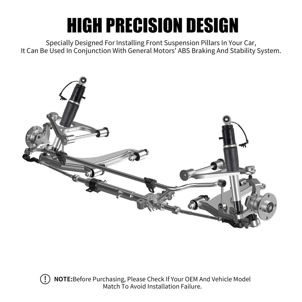 Richeer rear-strut shock absorber for Suburban provides balanced ride on rough roads