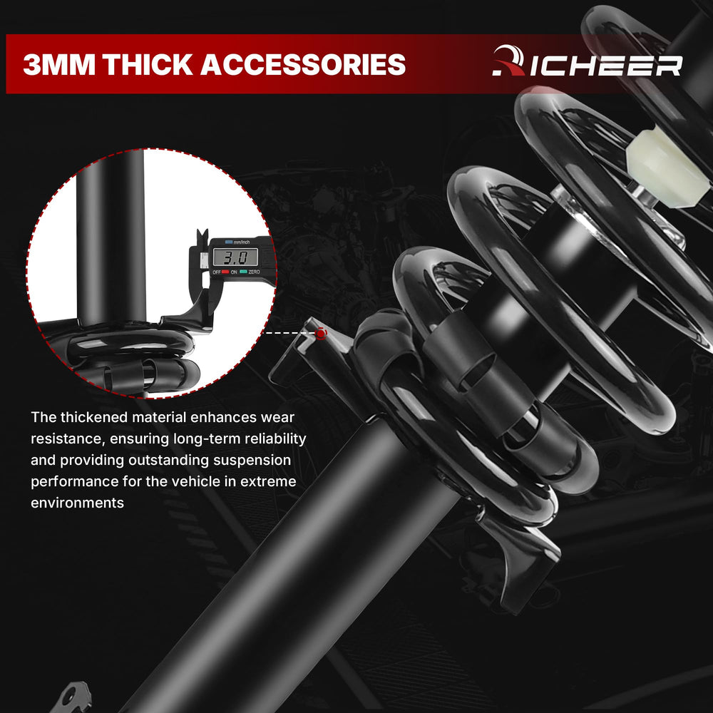 Richeer steel casing and welds emphasize durability and corrosion resistance