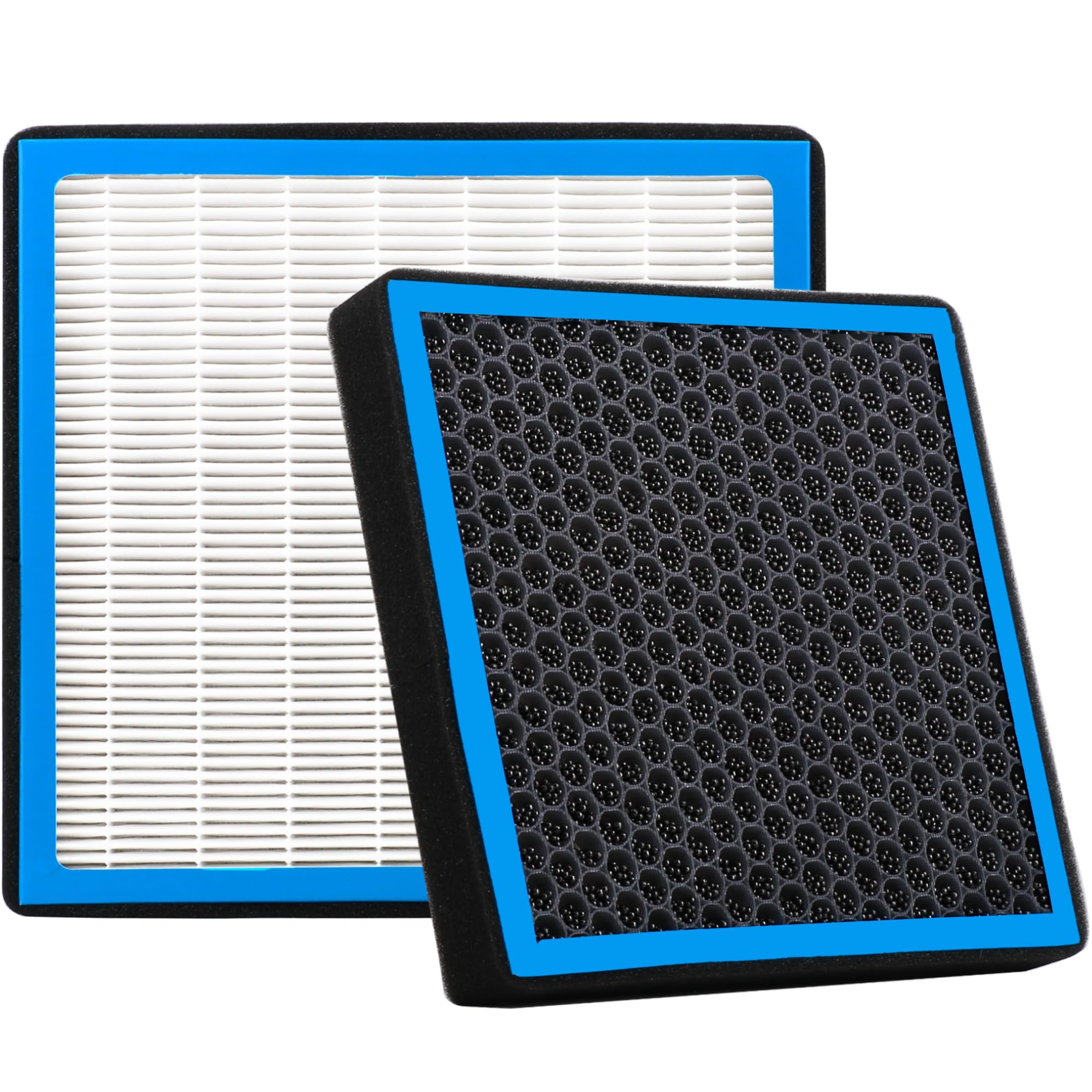 RICHWEI CF10134 activated-carbon layer close-up for odor control.