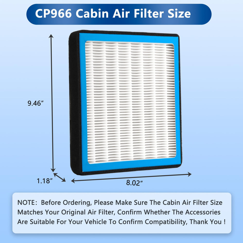 RICHWEI CP966 quality assurance stamp indicating tested filtration performance.