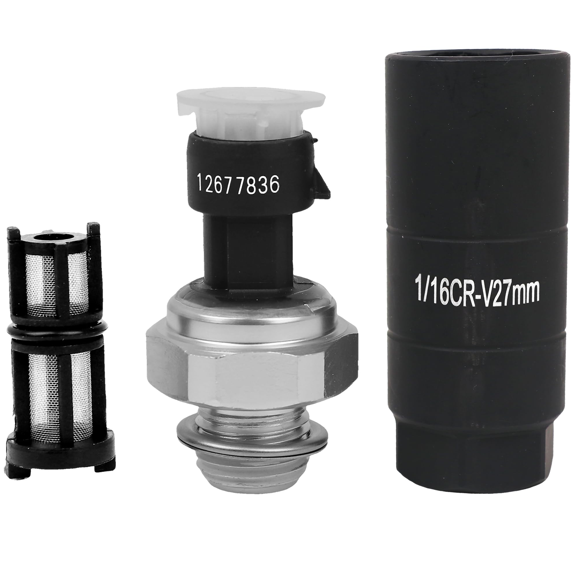 RICHWEI oil pressure sensor with socket for quick installation.