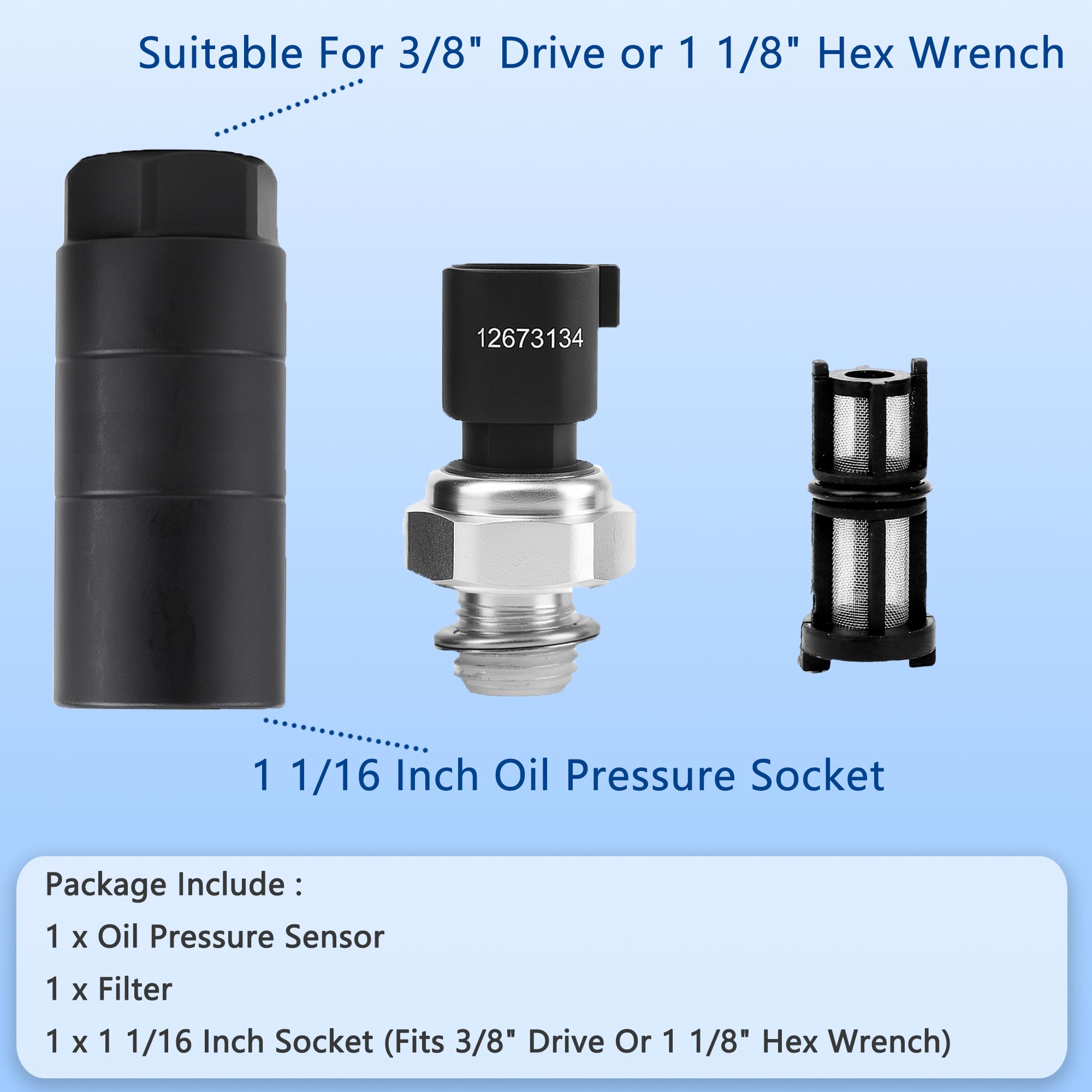 Richwei PS690 fits Chevy and GMC models across generations.