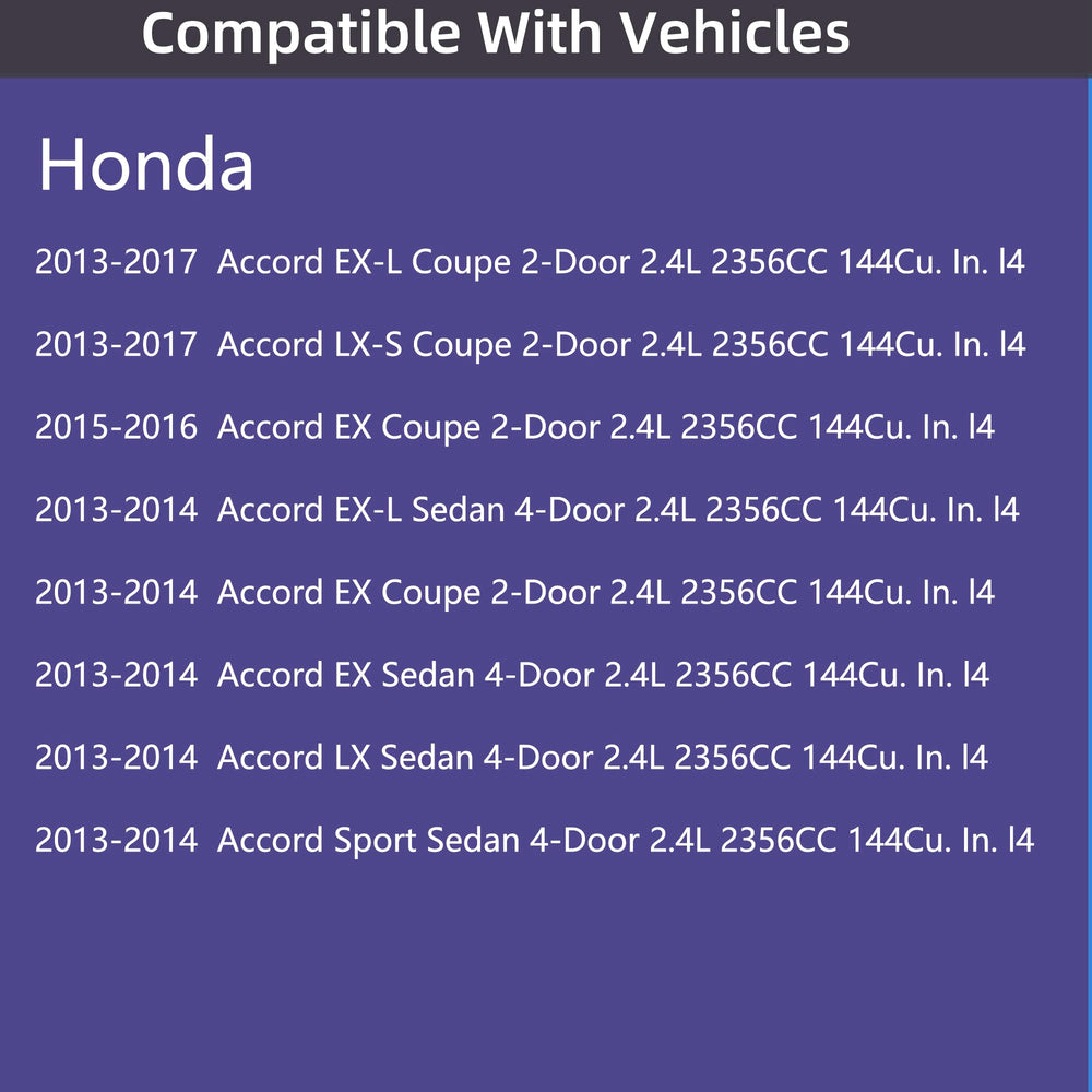 RICHWEI gasket set installation view demonstrating easy fit for 2013-2017 Accord