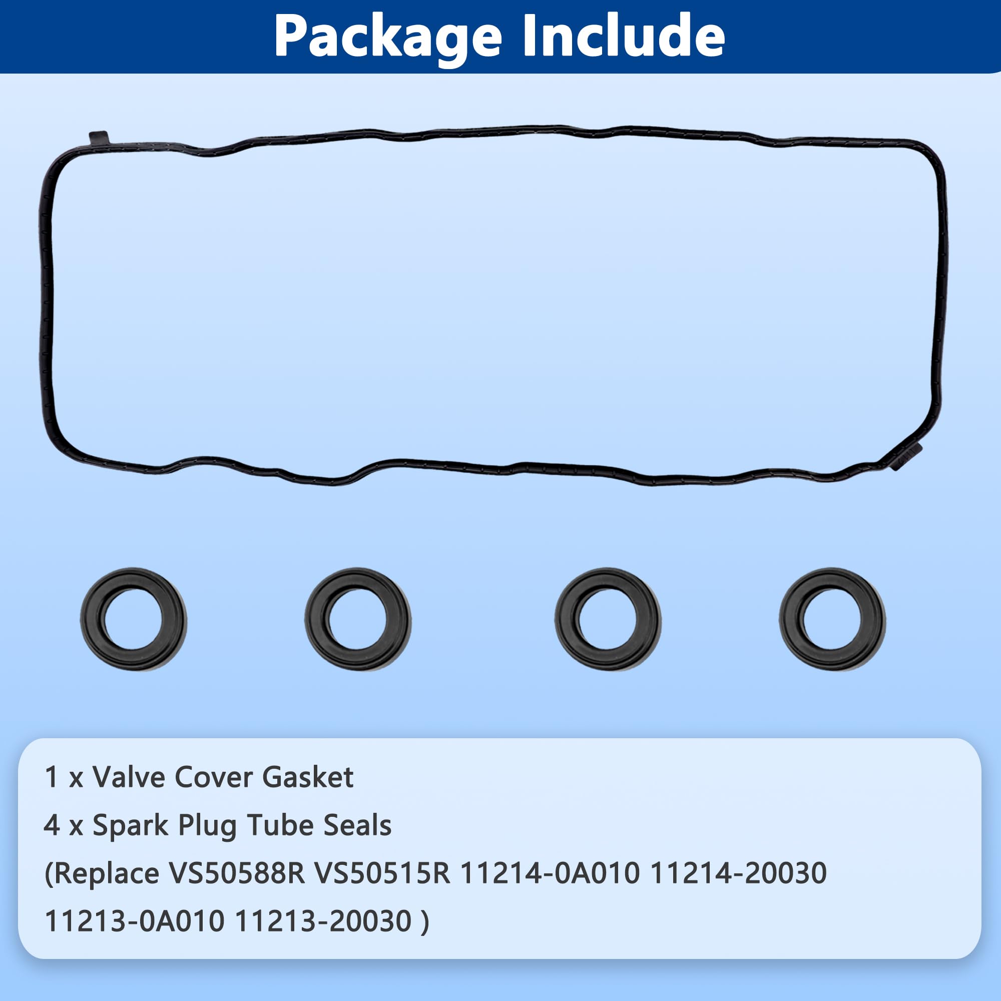 RICHWEI VS50741R packaging with gaskets shown for easy installation