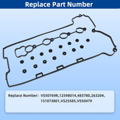 Installed Richwei VS50769R on a Chevy engine during maintenance for a cleaner seal.