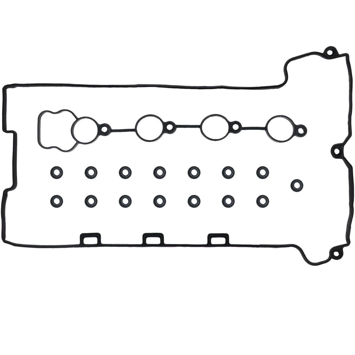 Richwei VS50769R packaging showcases the gasket set for Chevy, aiding a reliable replacement.