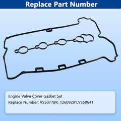 Richwei VS50778R close-up gasket detail for precise fit and seal.