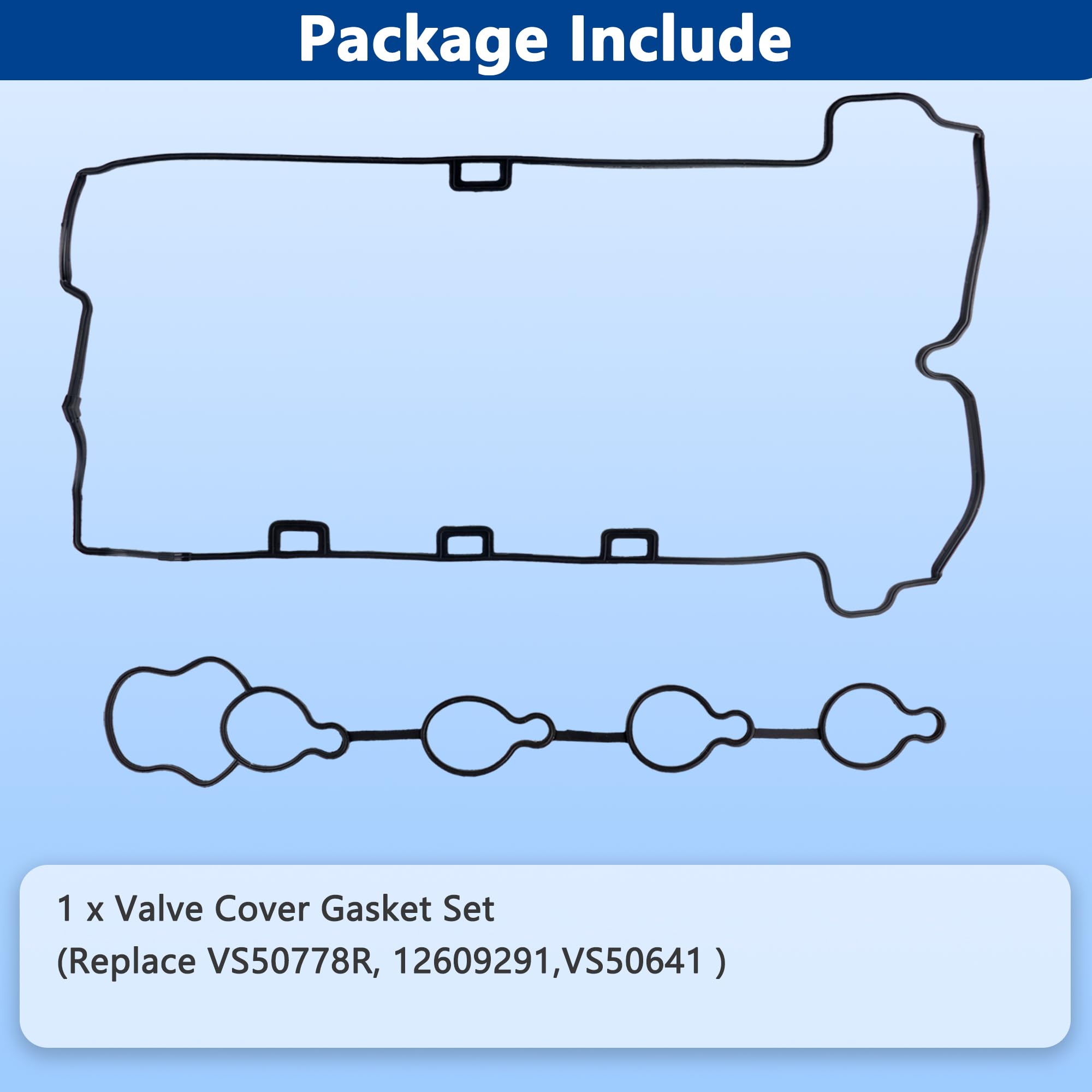 Richwei VS50778R engine compatibility guide highlights compatible models.