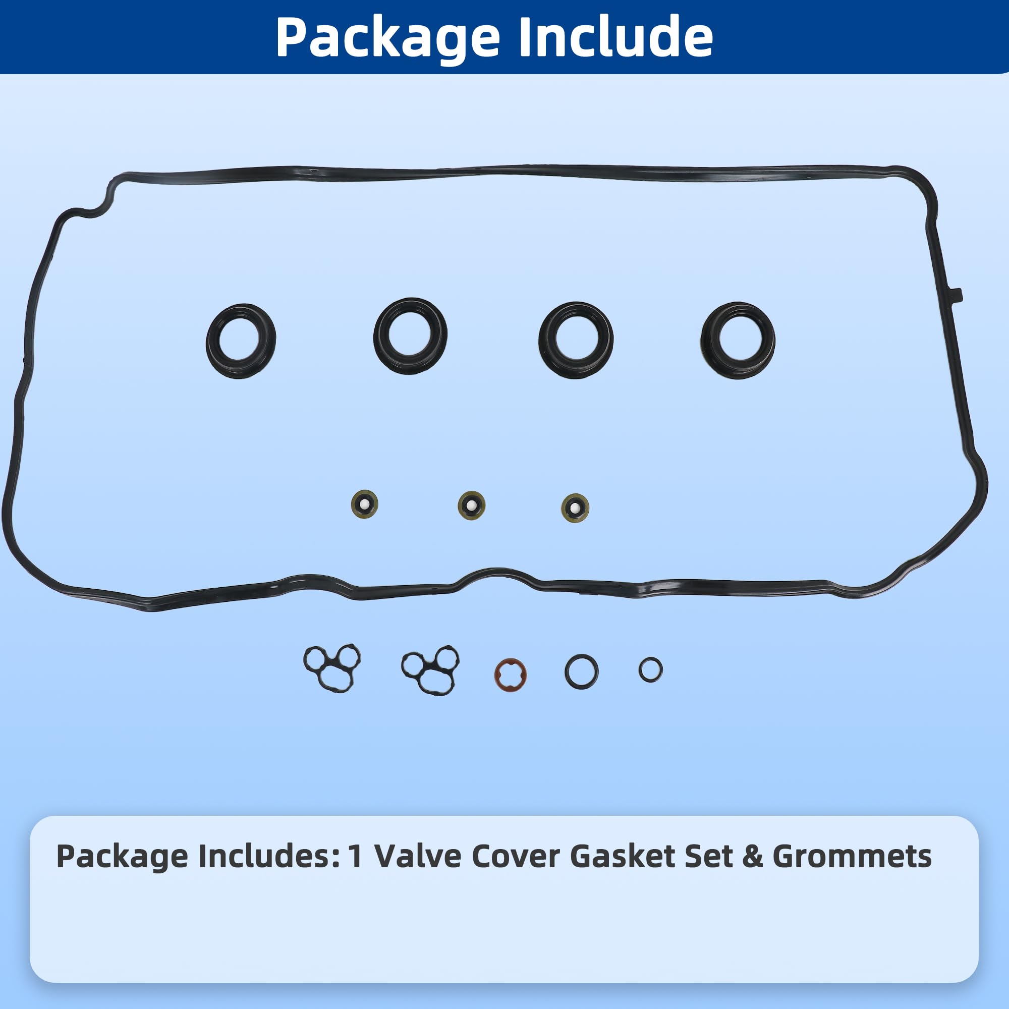 Camry 2.5L valve cover gasket by RICHWEI; designed for long-lasting leak protection.