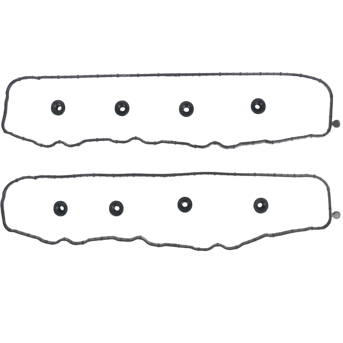 Richwei VS50907R valve cover gasket front view for 6.2L/6.6L V8 engines