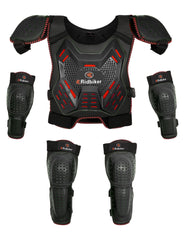 RIDBIKER kids chest protector for dirt bike gear offering impact protection for young riders.