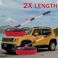 Ride Kings car duster rotating-head for versatile angles.