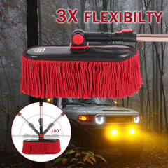 Ride Kings interior brush with soft fibers for scratch-free detailing.