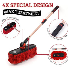 RIDE KINGS mop head with 360-degree rotation for full reach