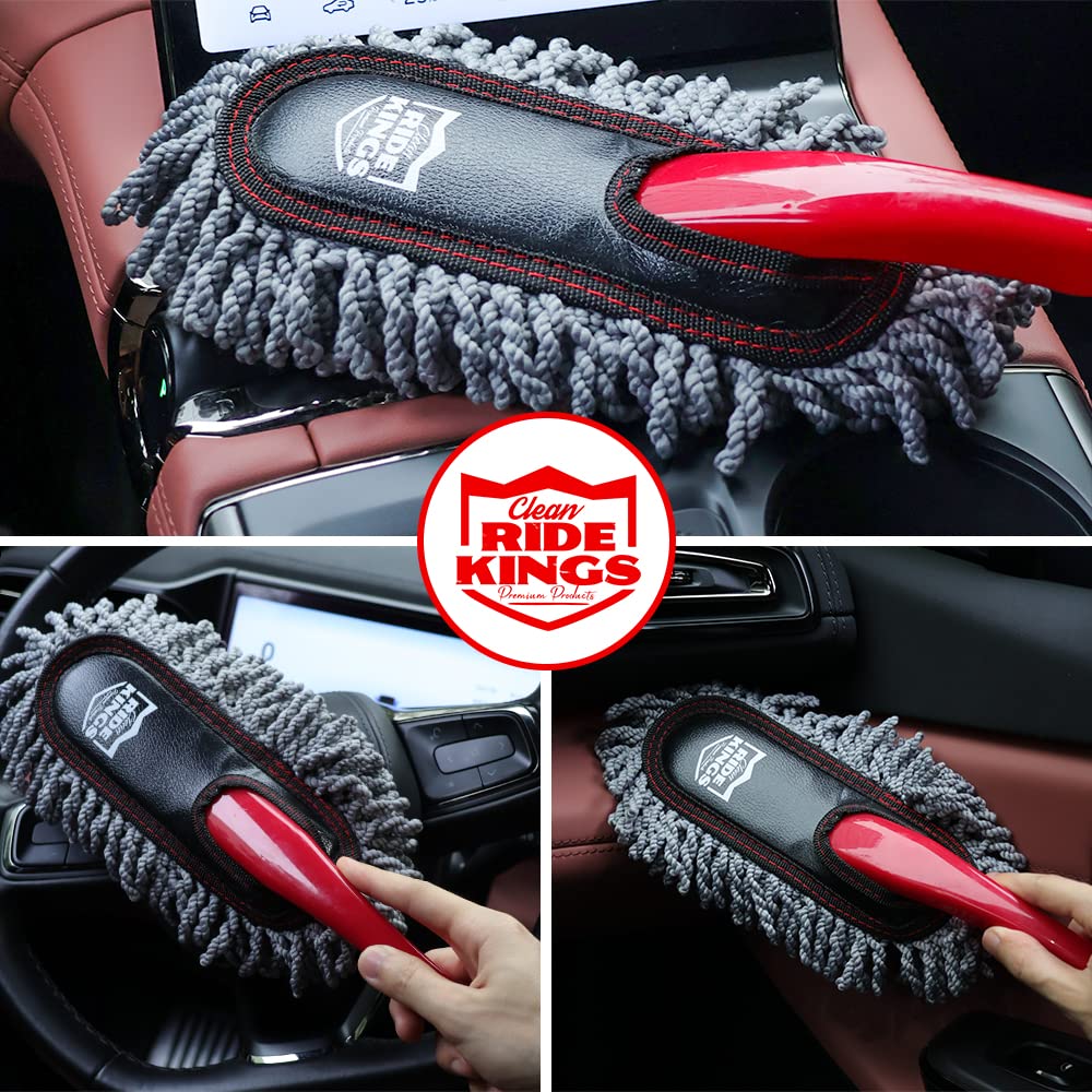 RIDE KINGS portable storage cover keeps the duster ready