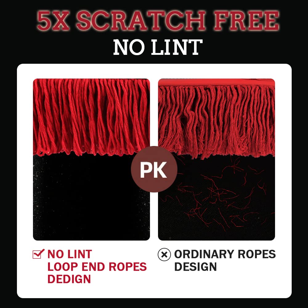 RIDE KINGS soft cotton fiber duster protects surfaces during dusting