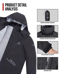RIDEIRON breathable mesh lining illustrating comfort during long wear