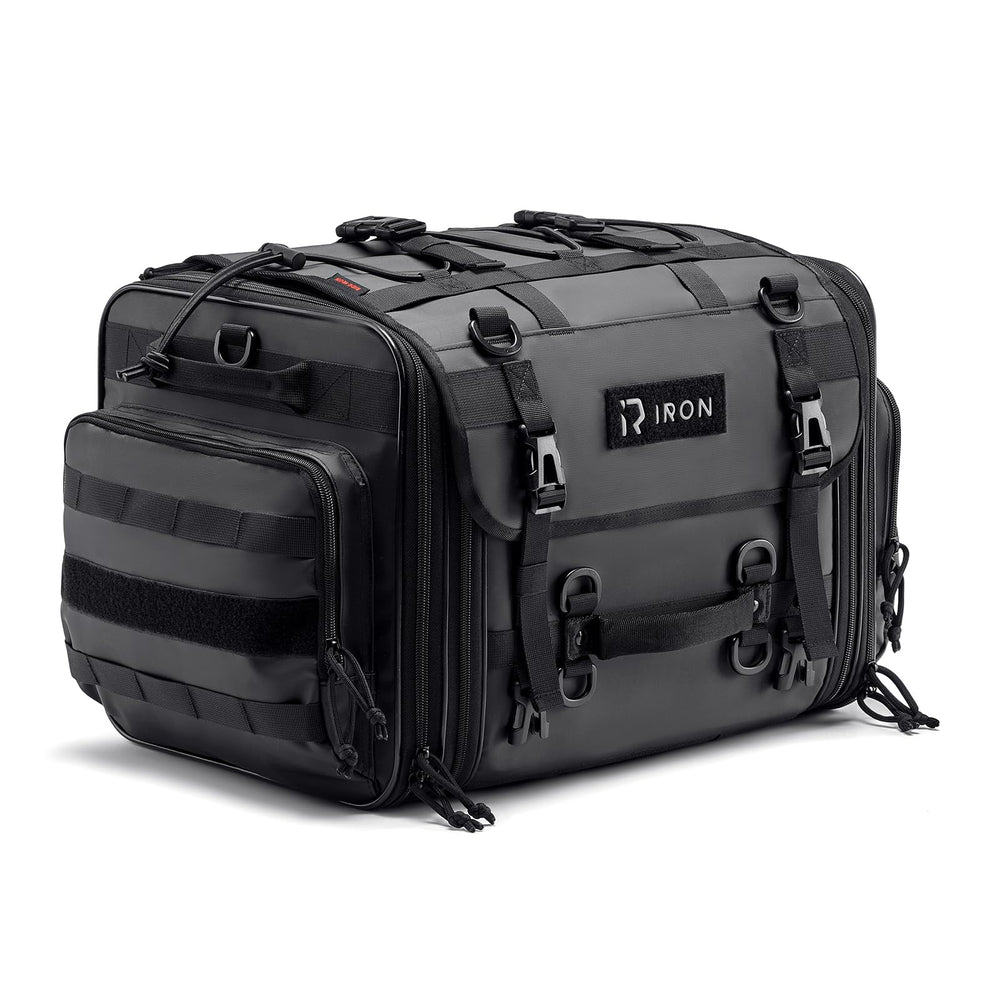 RIDEIRON tail bag expanded from 40L to 60L for extra riding gear